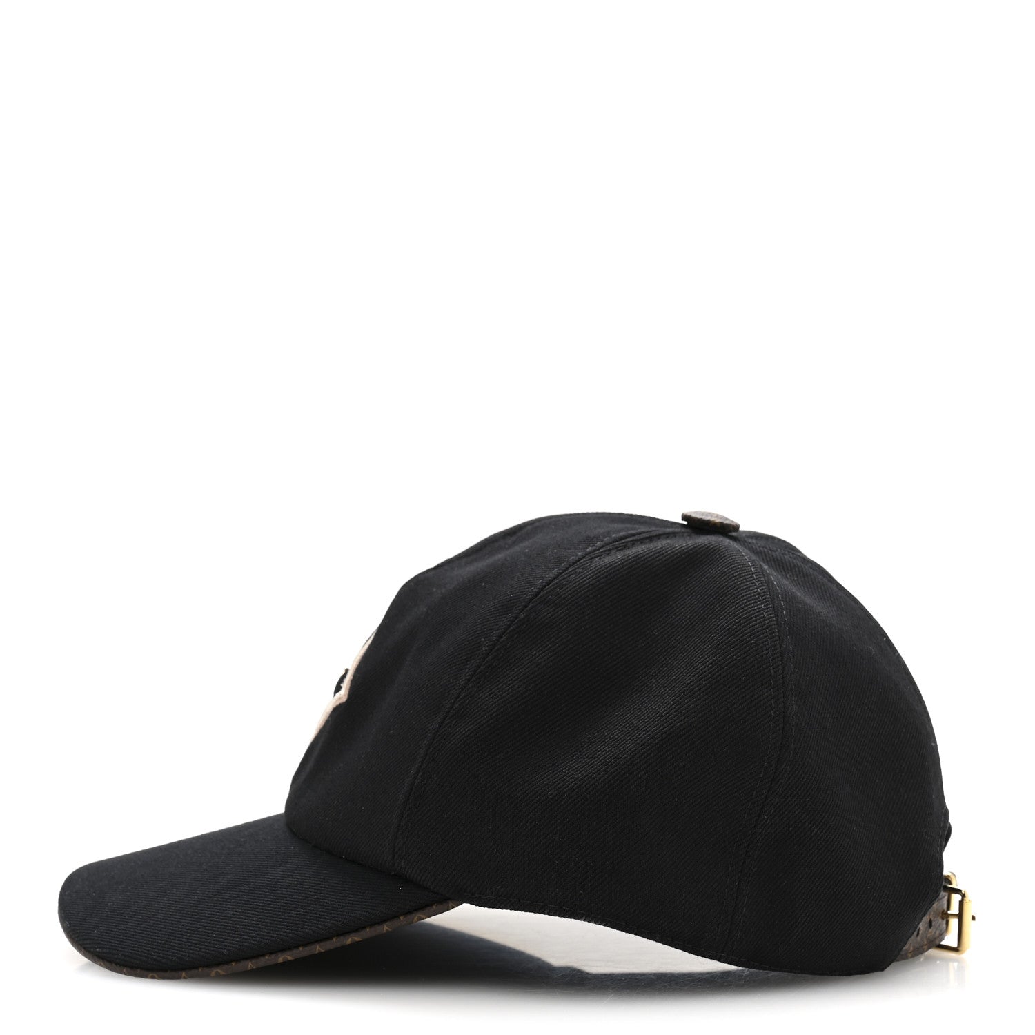 Louis Vuitton Monogram Cotton Jacquard Embroidered LV Day L Cap Black 4 of 10