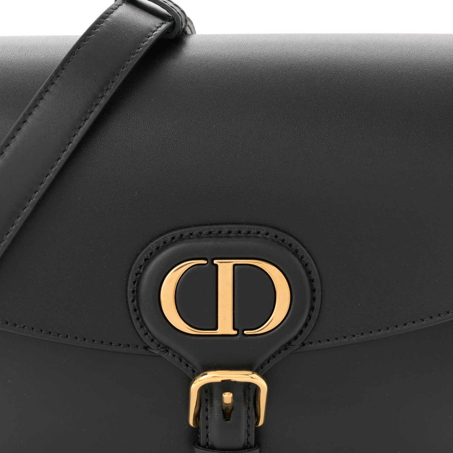 Christian Dior Box Calfskin Medium Bobby Flap Black 7 of 11