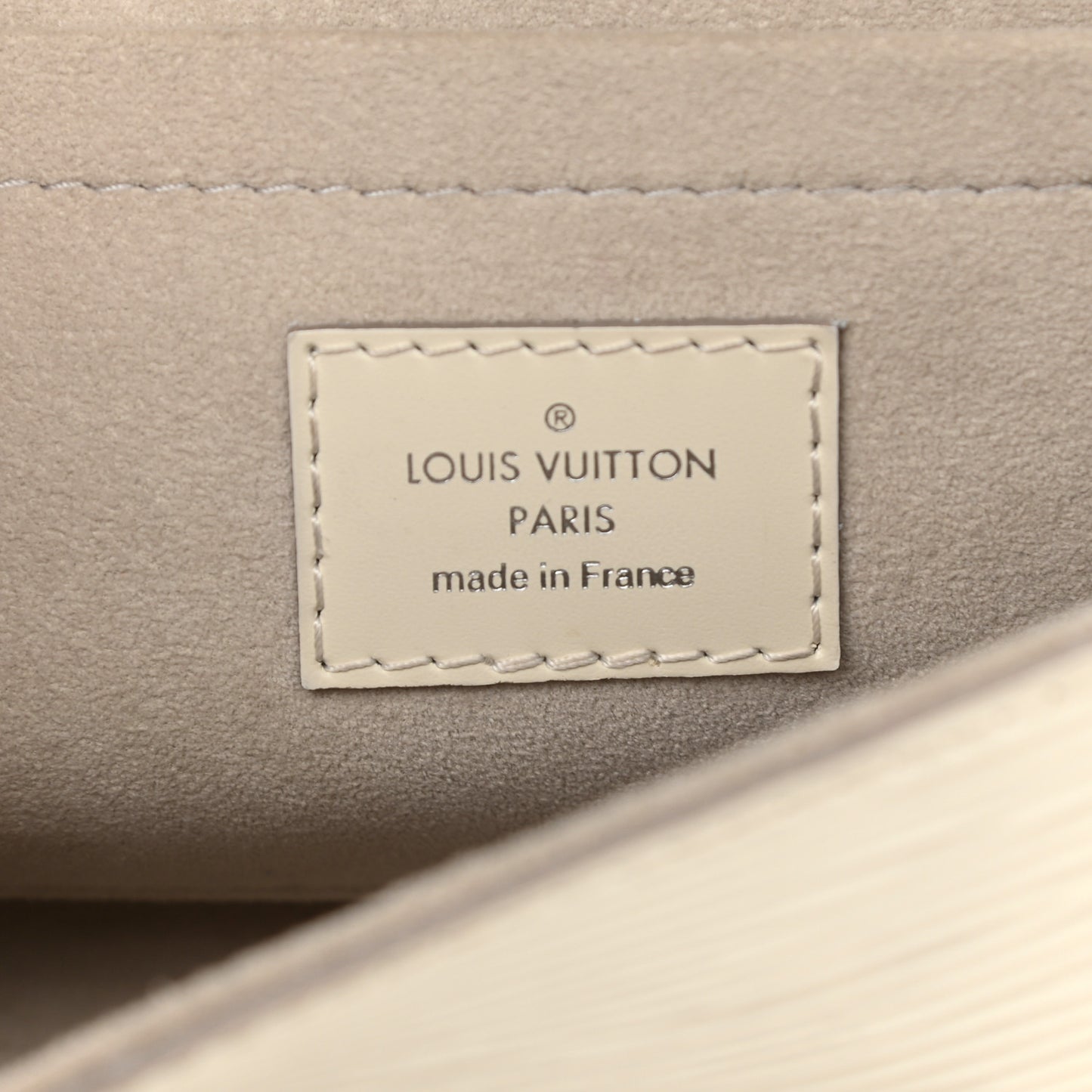Epi Montaigne Clutch Ivory