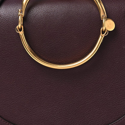 Chloe Calfskin Suede Medium Nile Bracelet Bag Sienna Red 8 of 13