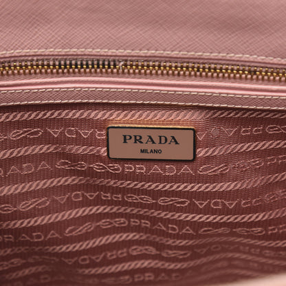 Prada Saffiano Small Galleria Double Zip Tote Orchidea 6 of 14