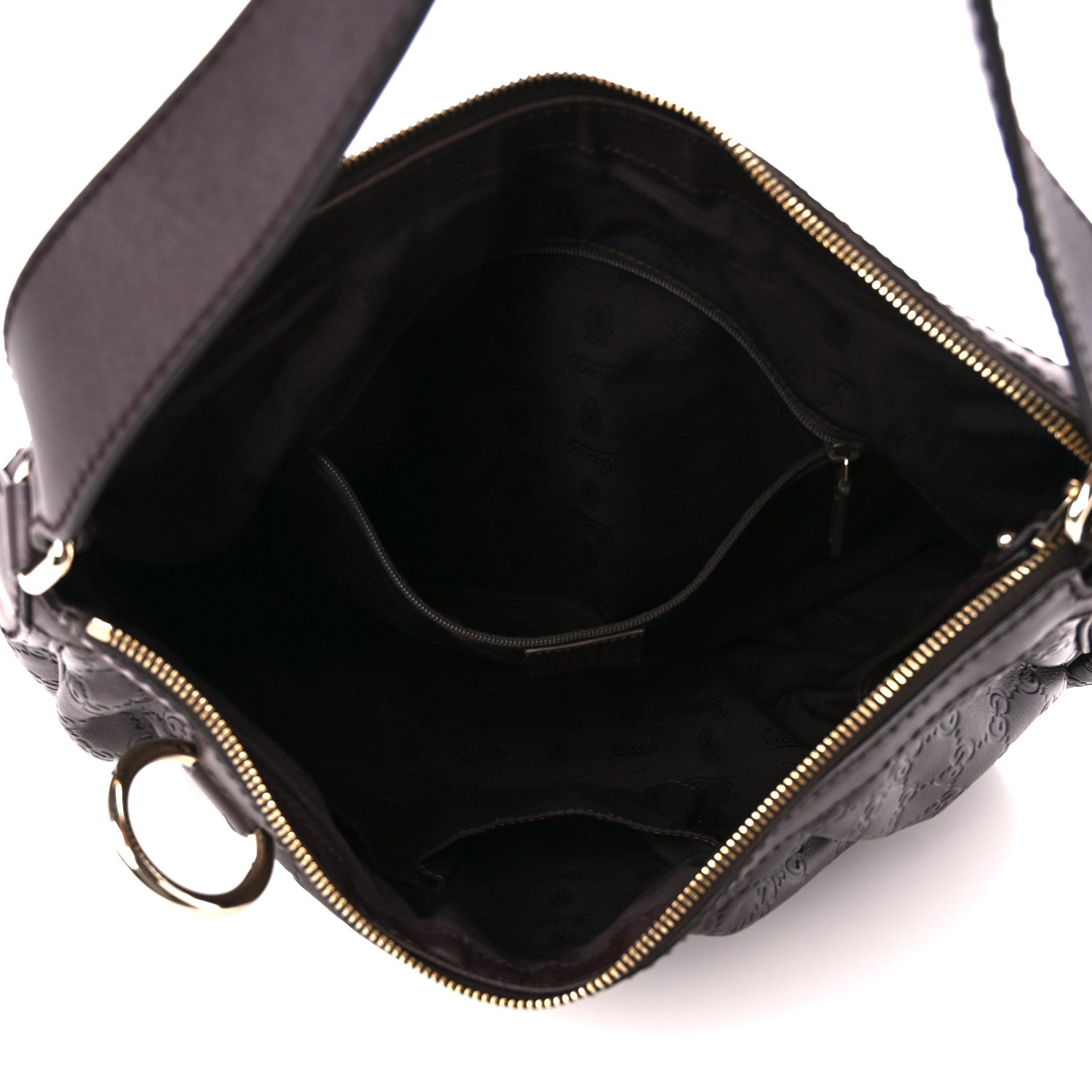 Gucci Guccissima Medium Sukey Hobo Dark Brown 6 of 11