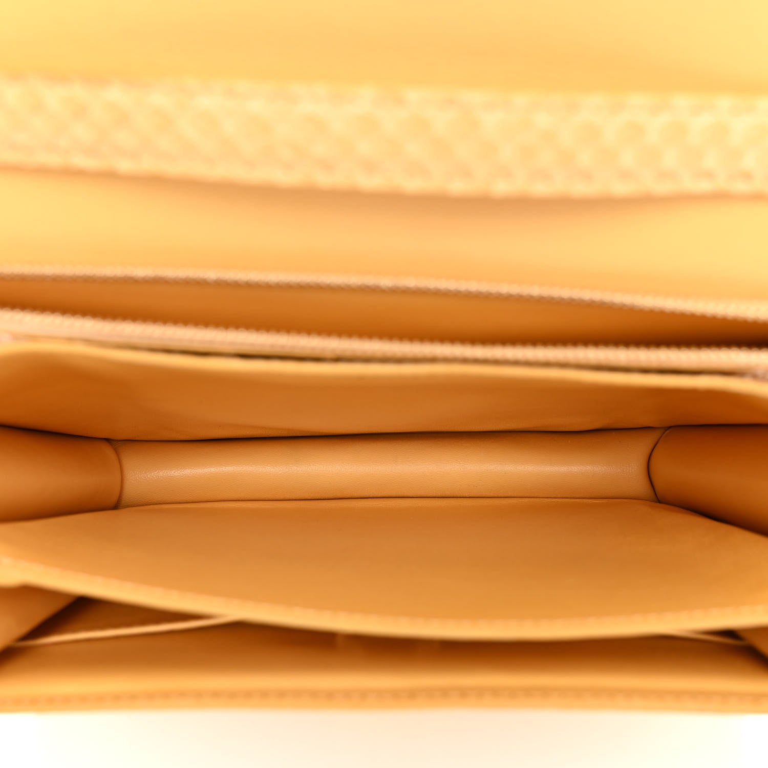 Celine Snakeskin Medium Classic Box Yellow 5 of 12