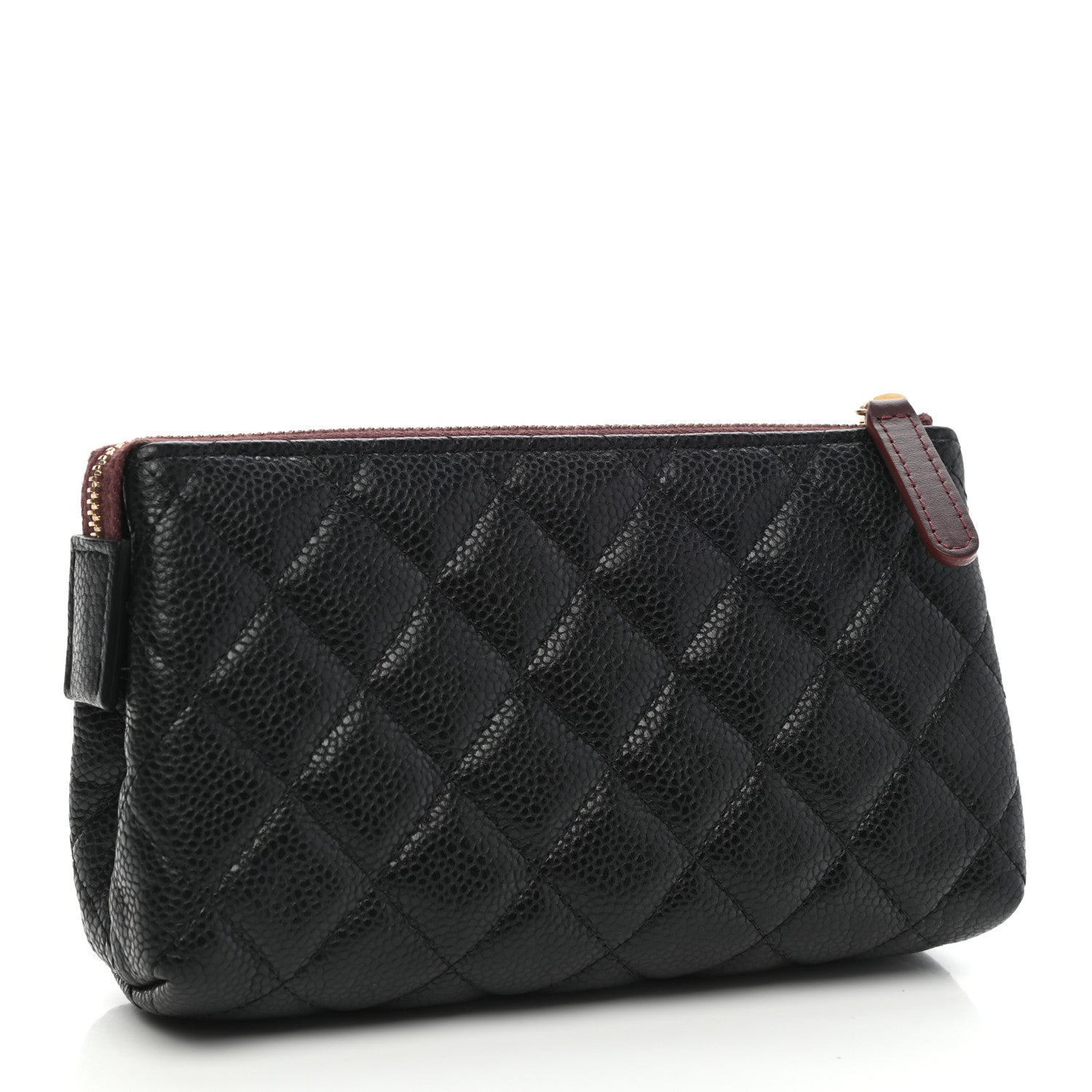 Chanel Caviar Quilted Small Pouch Black 3 of 10