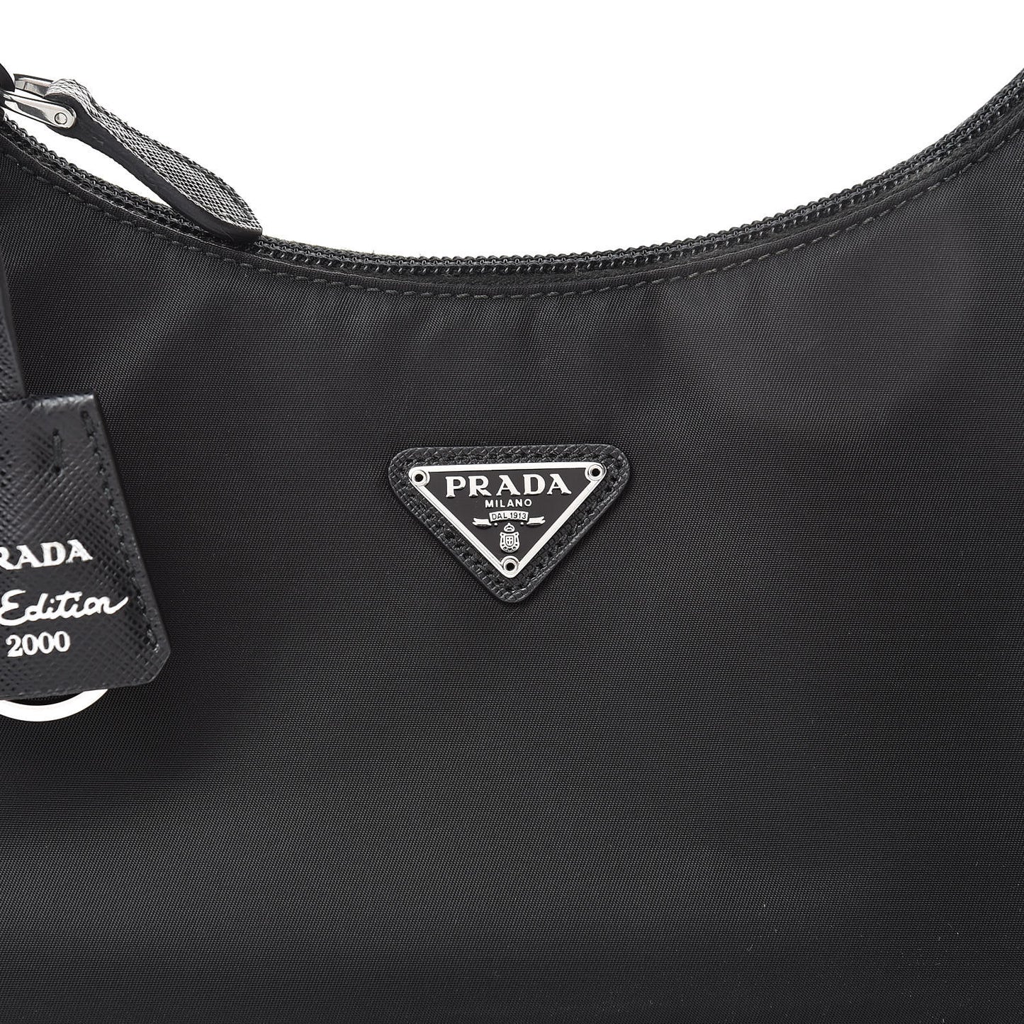 Tessuto Nylon Mini Re-Edition 2000 Bag Black