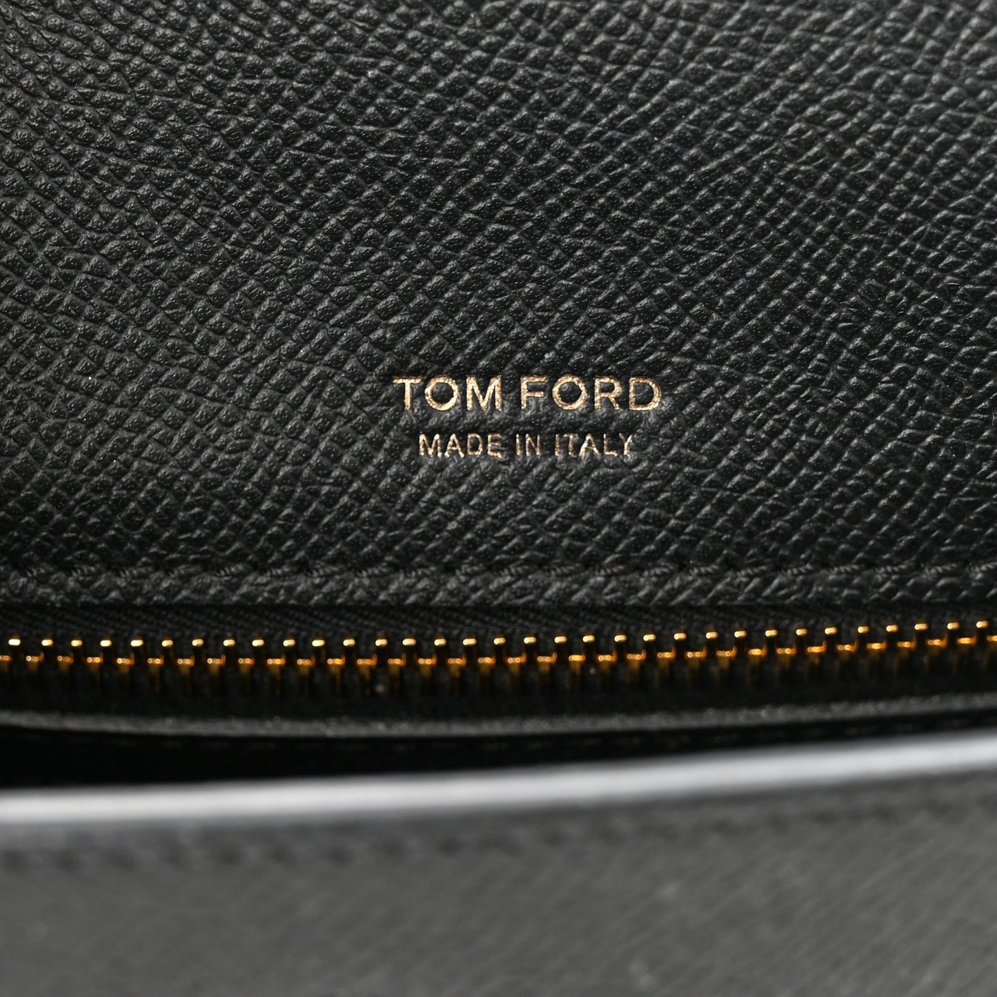 Grained Calfskin Mini T Clasp Tara Crossbody Bag Black