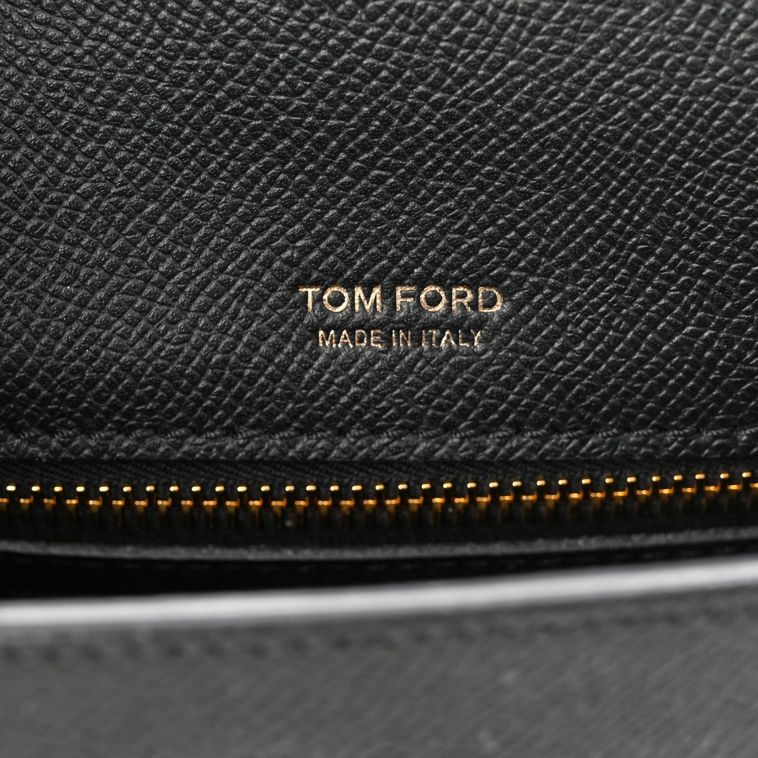Tom Ford Grained Calfskin Mini T Clasp Tara Crossbody Bag Black 6 of 9