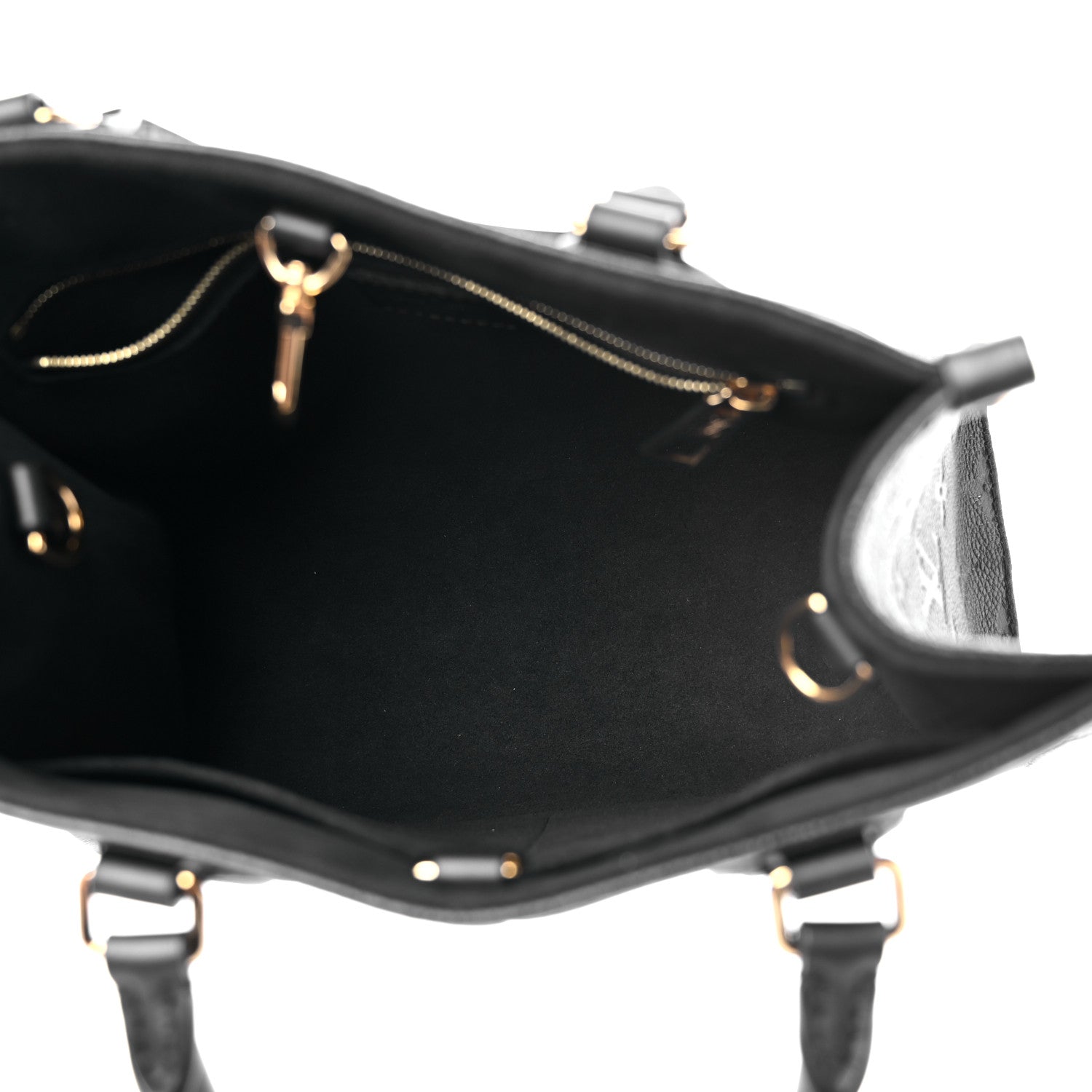 Louis Vuitton Empreinte Monogram Giant Onthego PM Black 5 of 10