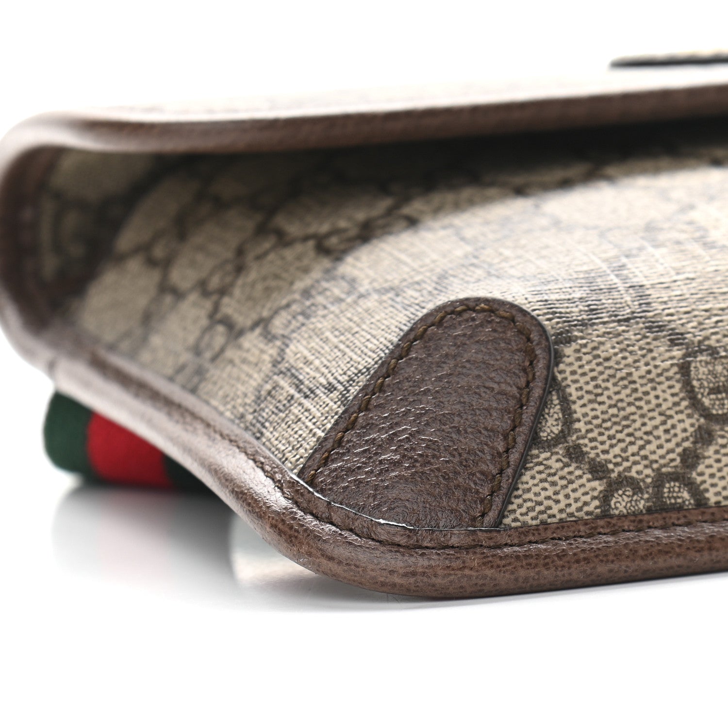 Gucci GG Supreme Monogram Neo Vintage Web Belt Bag Brown 5 of 9