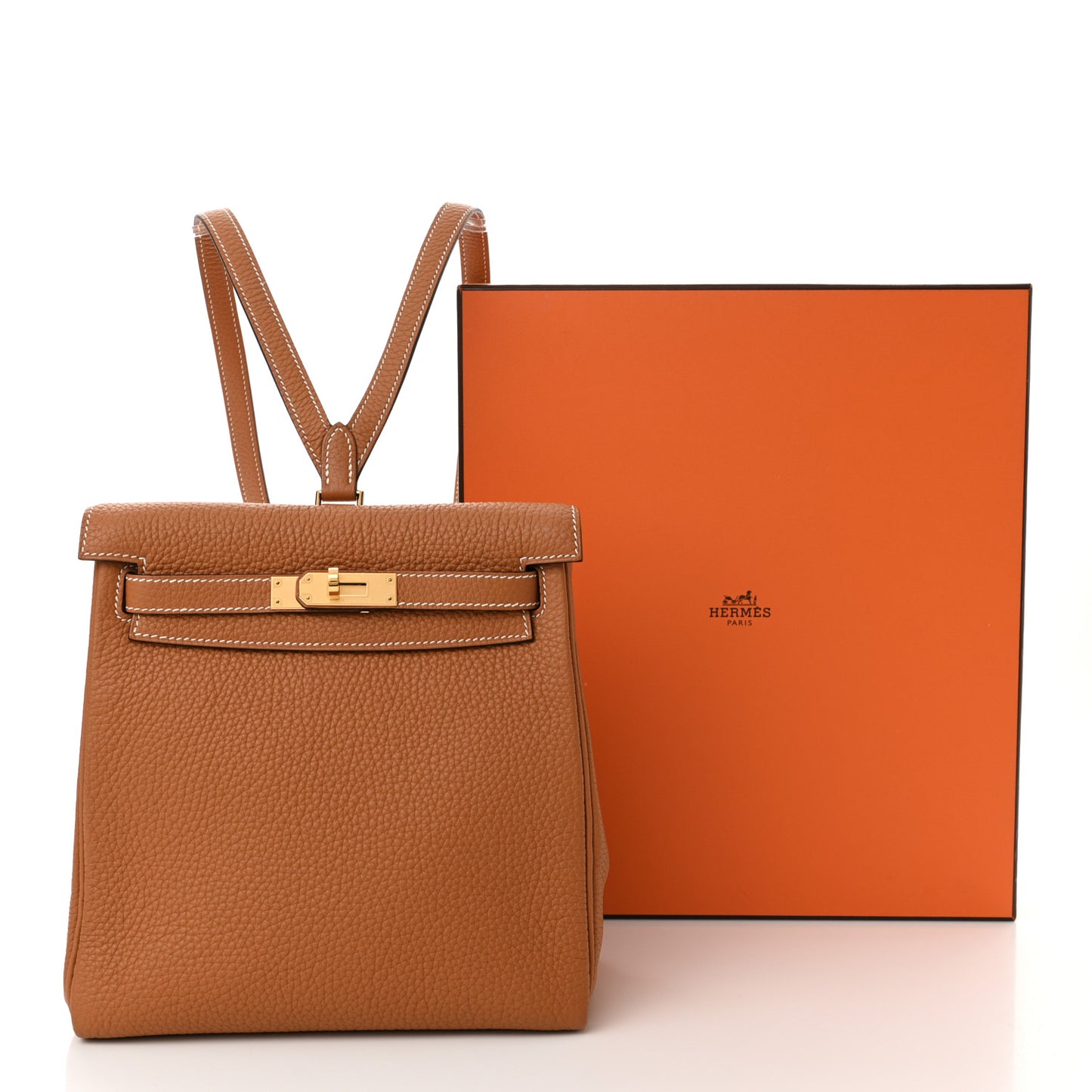 Taurillon Clemence Kelly Ado Backpack Toffee