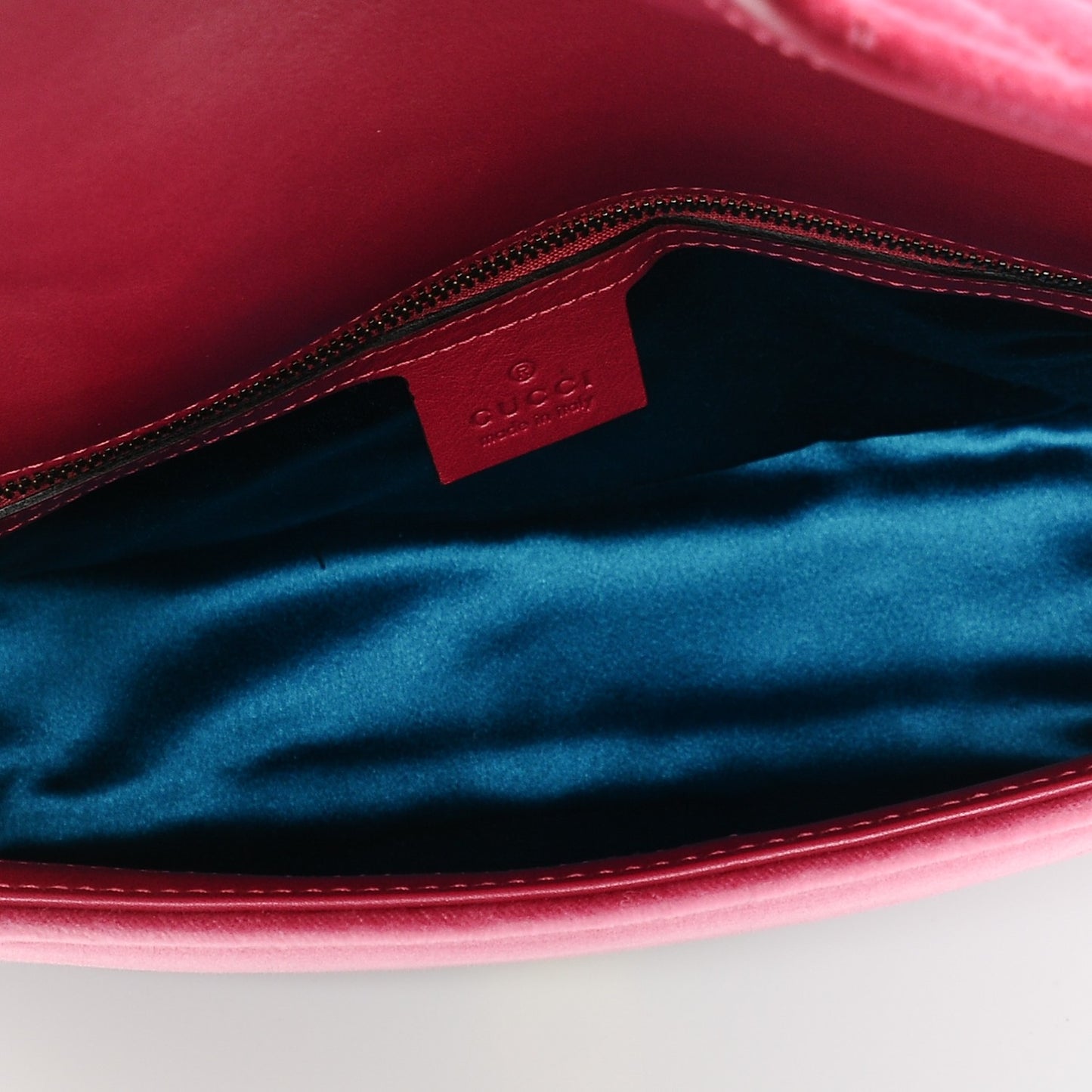 Velvet Matelasse Small GG Marmont Shoulder Bag Light Raspberry Rose
