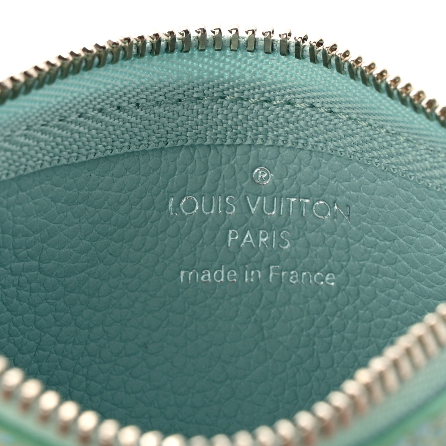 Louis Vuitton Empreinte Monogram Summer Stardust Key Pouch Water Green 6 of 7