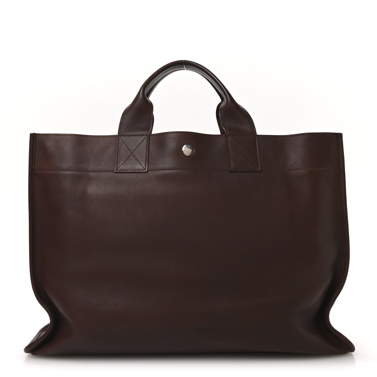 Hermes Evergrain Front Pocket Tote Havane 1 of 9