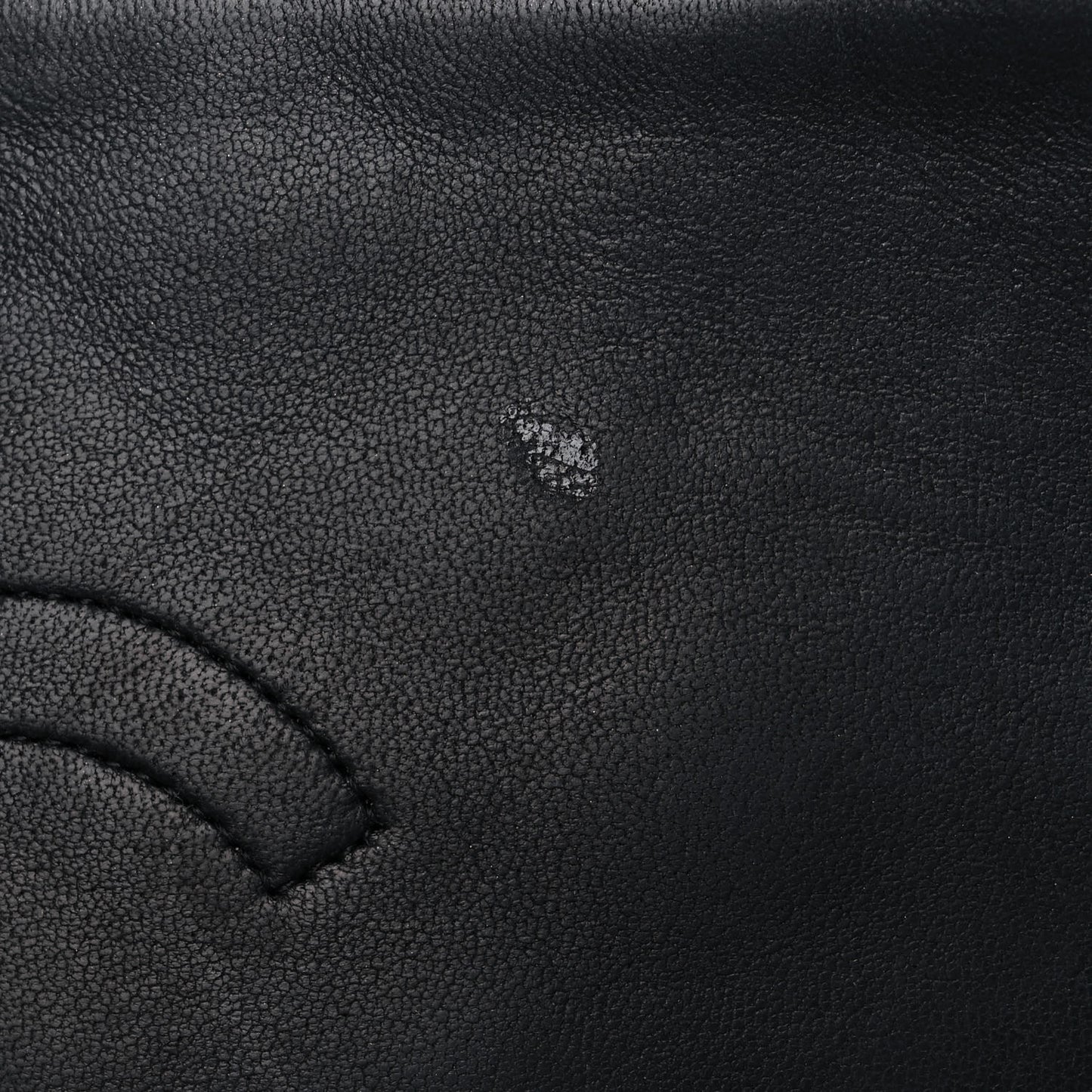 Lambskin Quilted Wallet On Chain WOC Black