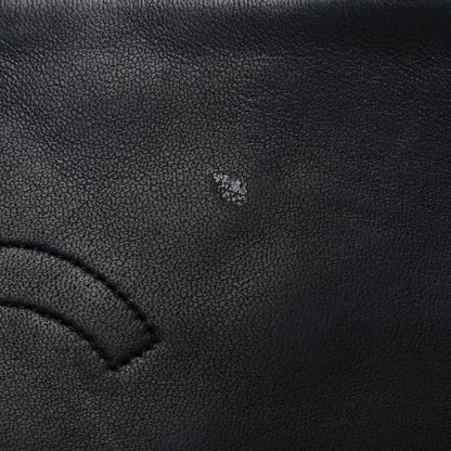 Chanel Lambskin Quilted Wallet On Chain WOC Black 16 of 28