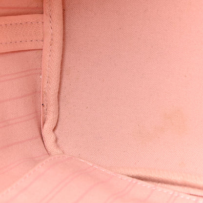 Louis Vuitton Damier Azur Neo Neverfull MM Rose Ballerine 11 of 22