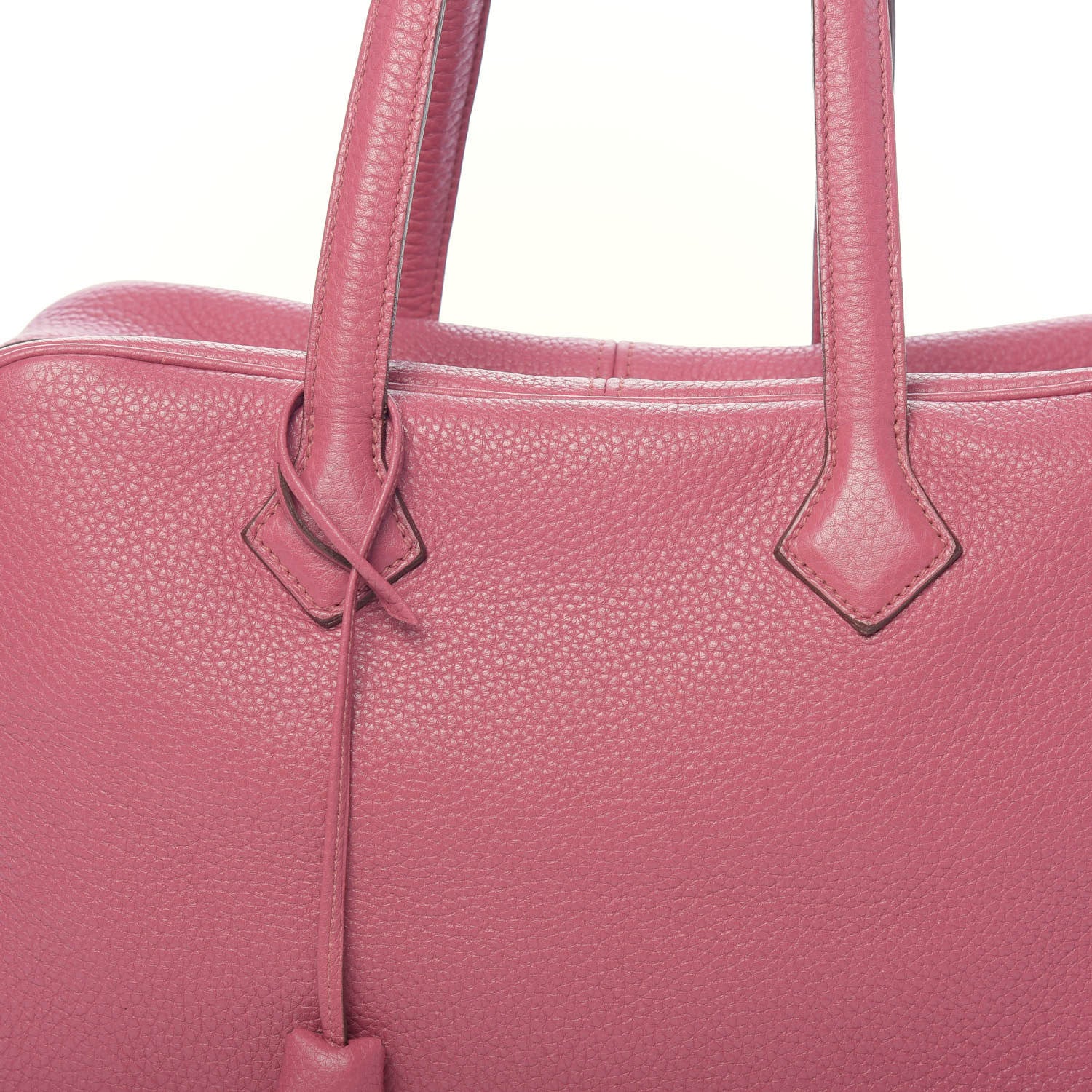 Hermes Taurillon Clemence Victoria II 35 Bois de Rose 14 of 14