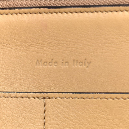 Celine Supple Natural Calfskin Medium Tri-Fold Bag Sand 6 of 19