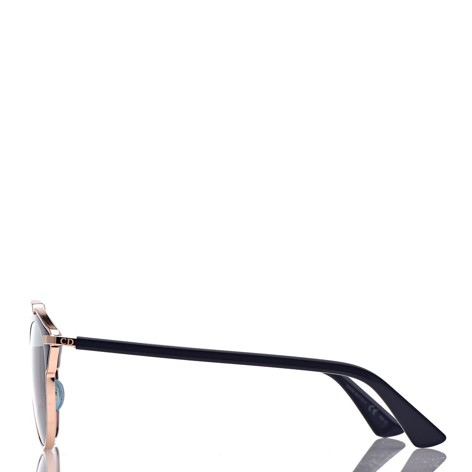 Christian Dior Mirrored So Real Sunglasses Rose Gold Blue 4 of 9