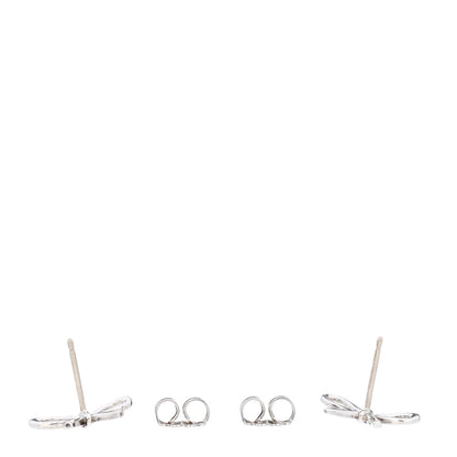 Tiffany Sterling Silver Bow Earrings 3 of 5