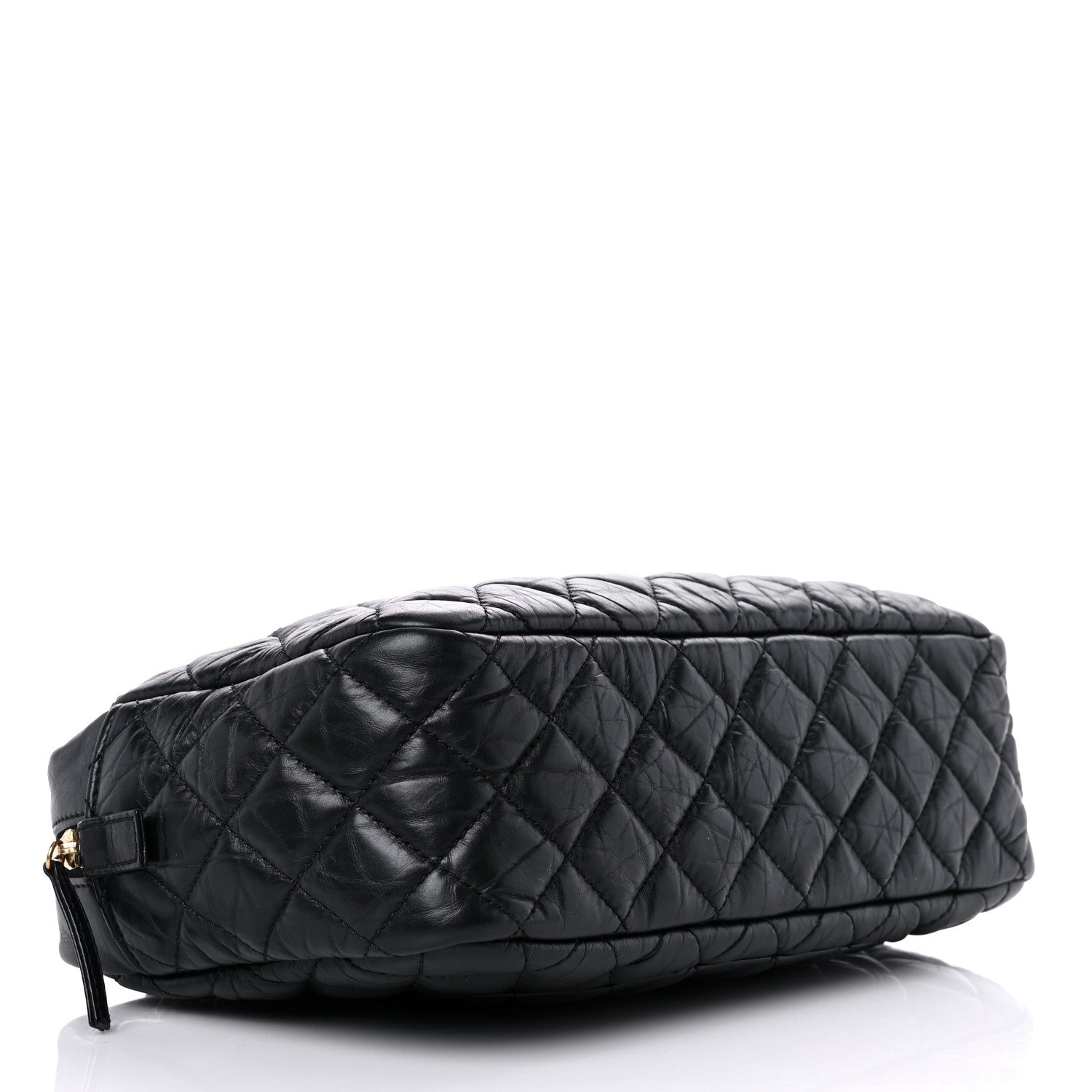 Chanel Aged Calfskin Quilted Medium Reissue Camera Case Black 4 of 16