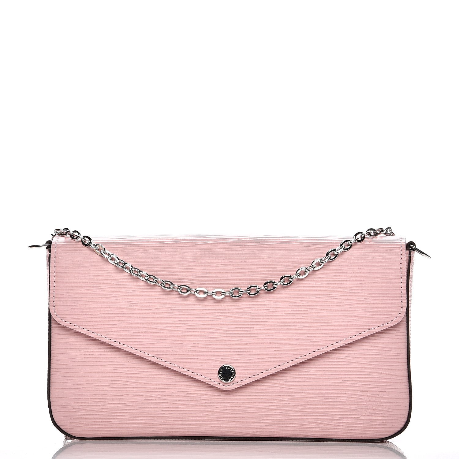 Louis Vuitton Epi Pochette Felicie Rose Ballerine 1 of 6