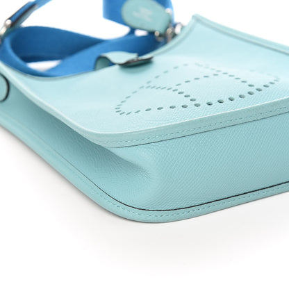 Hermes Epsom Amazone Evelyne TPM Bleu Atoll Bleu Zanzibar 8 of 11
