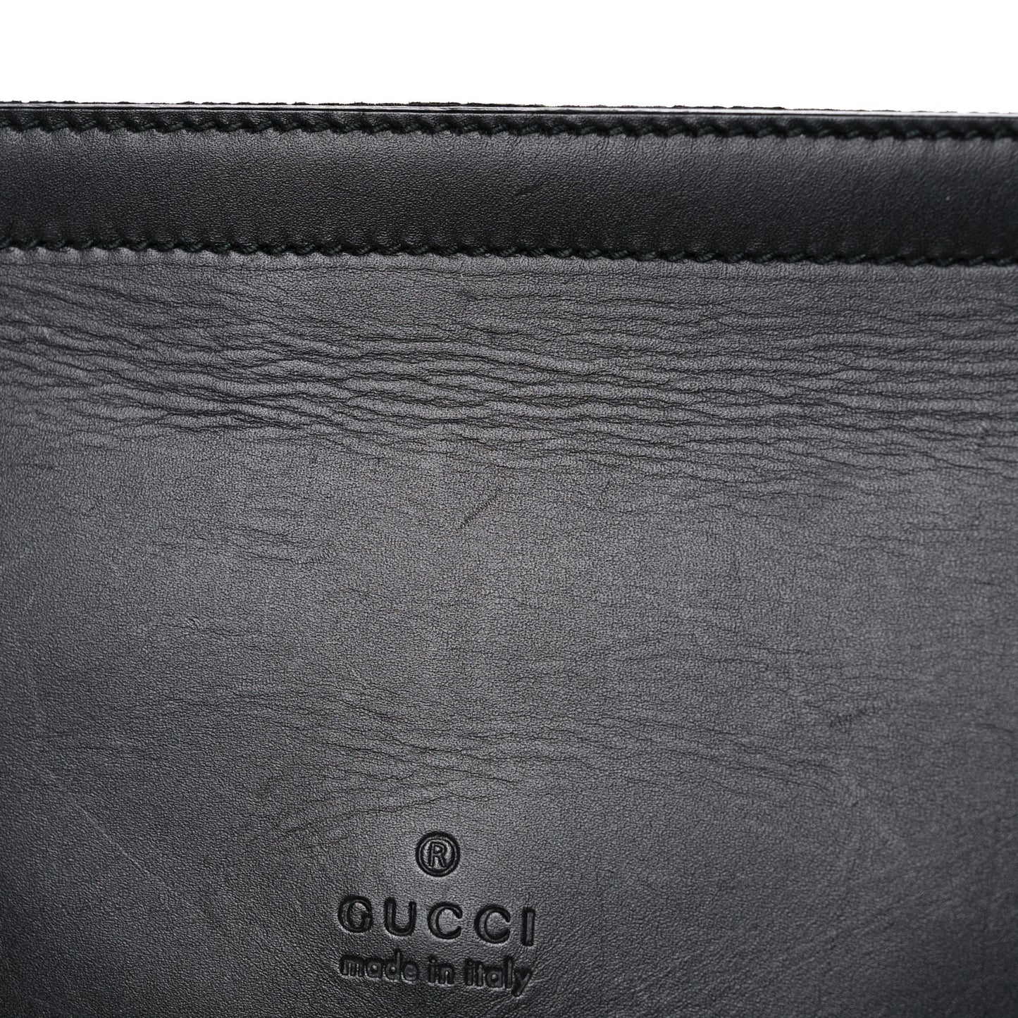 Calfskin Monogram Belt Bag Black