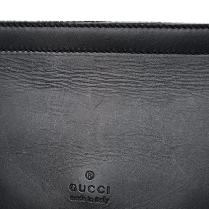Gucci Calfskin Monogram Belt Bag Black 13 of 16