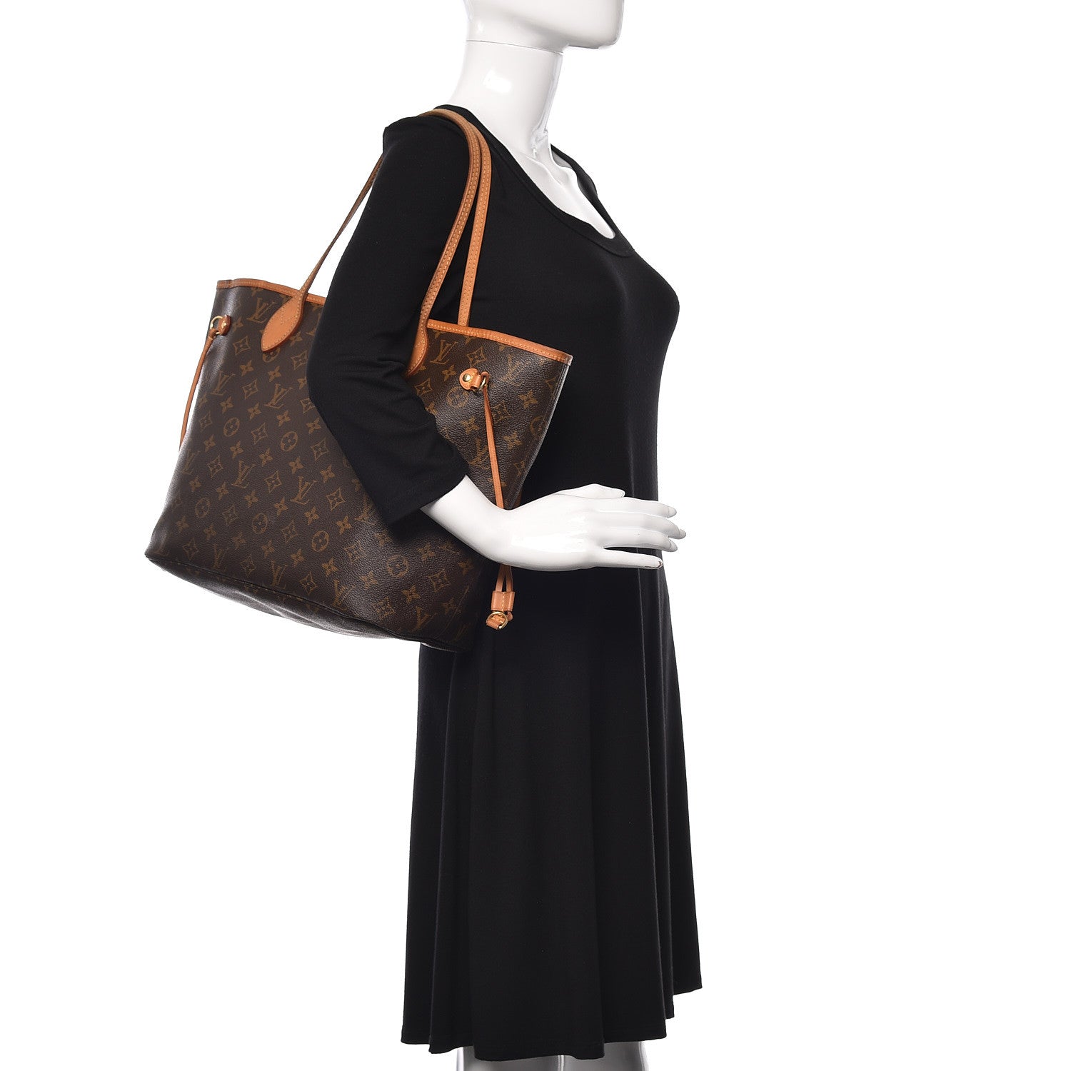 Louis Vuitton Monogram Neverfull MM 2 of 15