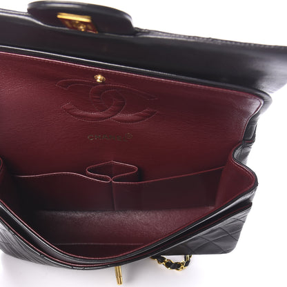 Chanel Lambskin Quilted Medium Double Flap Black 4 of 9