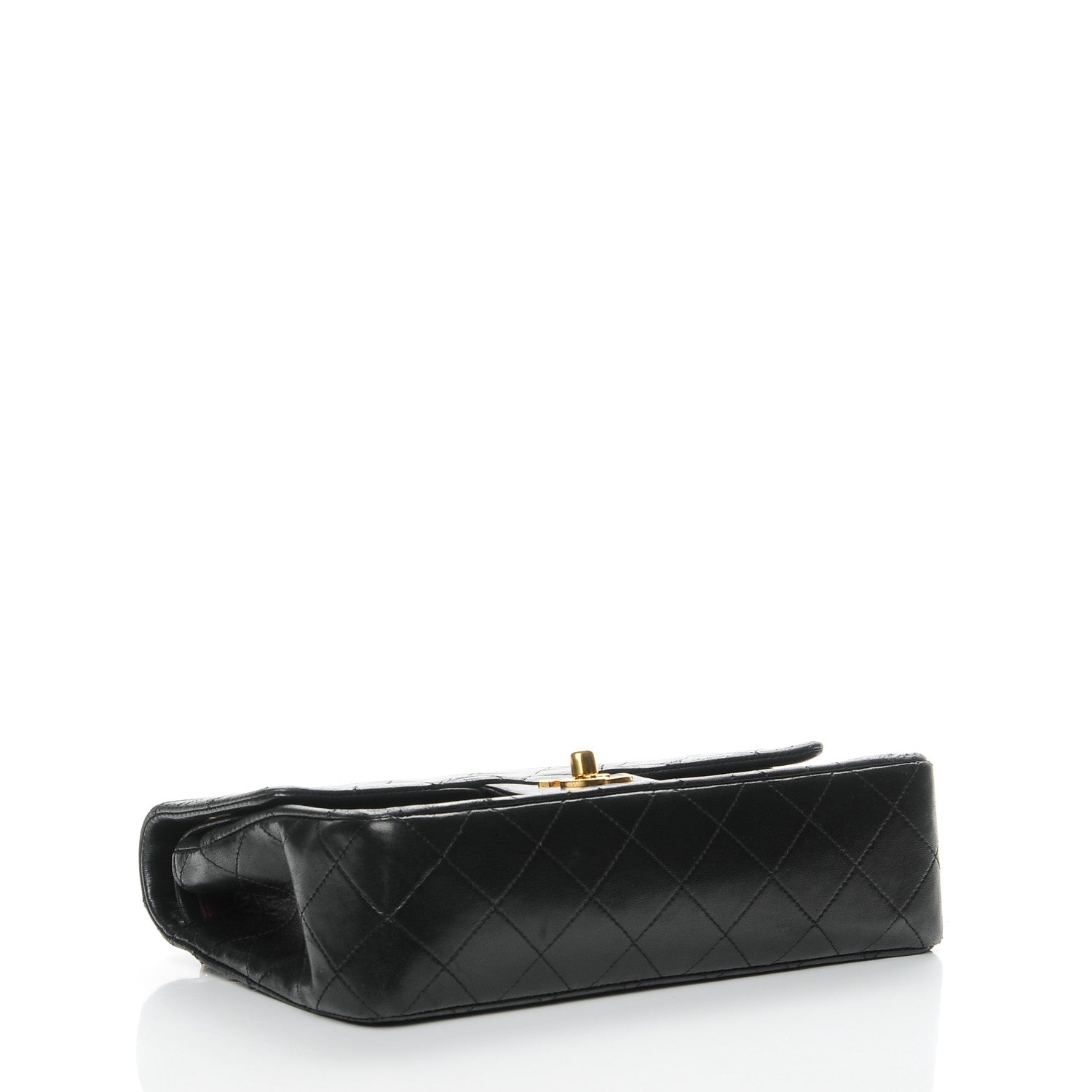 Chanel Lambskin Quilted Small Double Flap Black 4 of 9