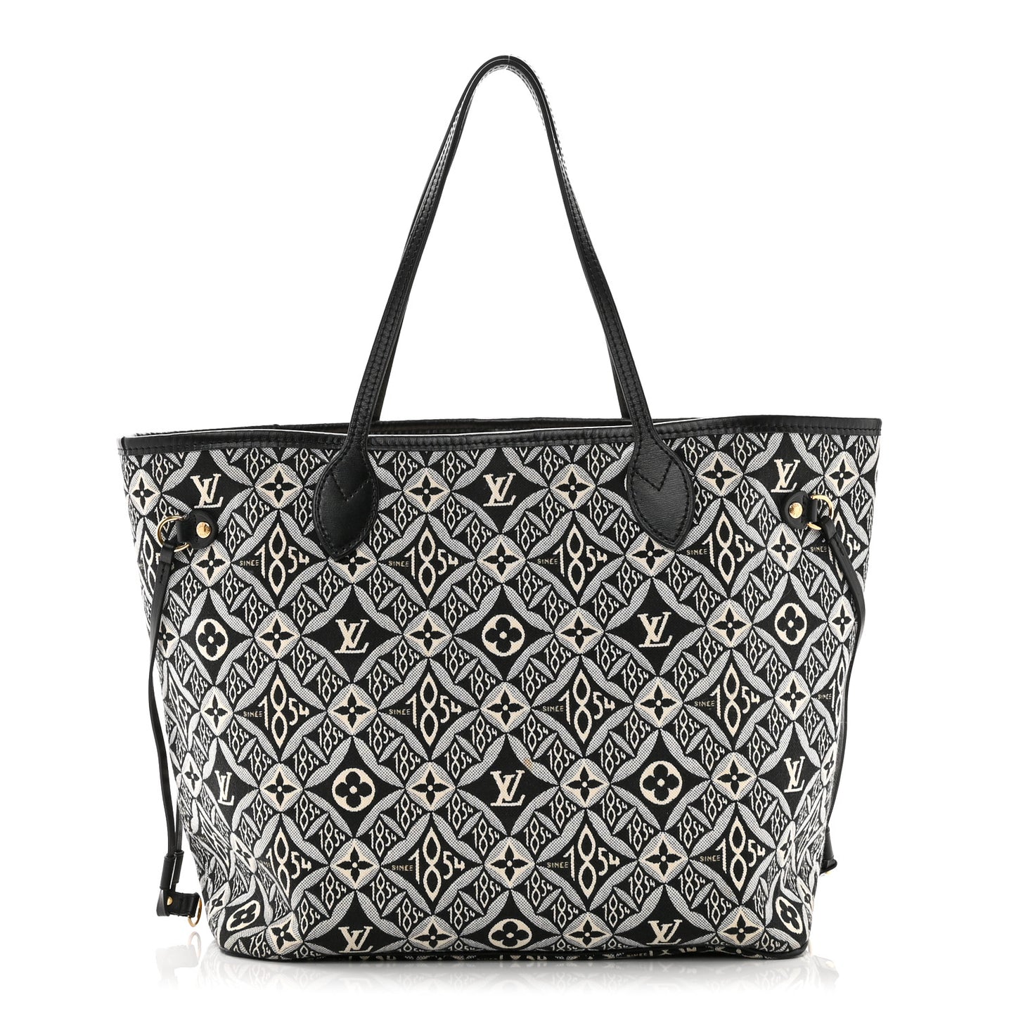 Jacquard Since 1854 Neverfull MM Grey