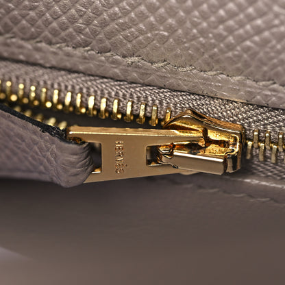 Hermes Epsom Kelly Sellier 25 Gris Asphalte 21 of 38