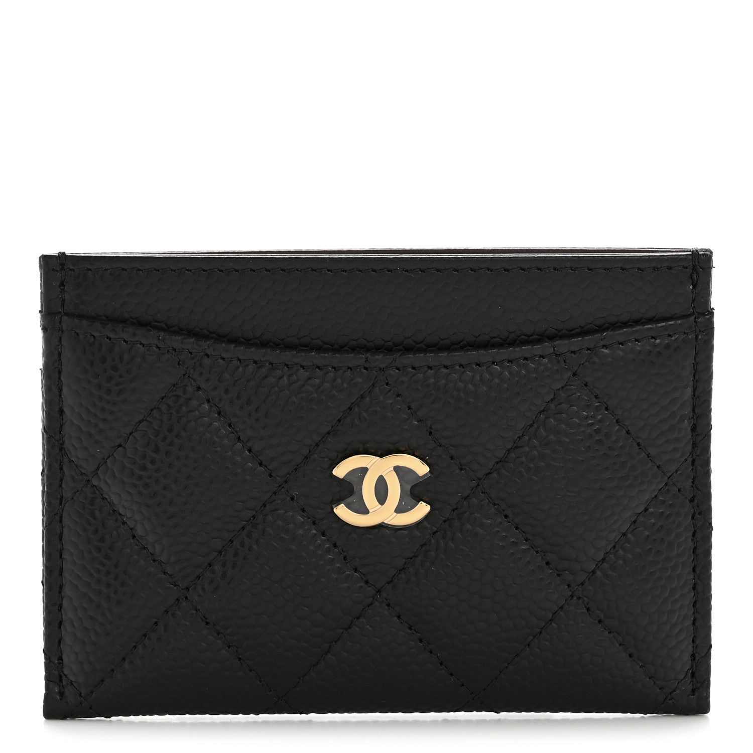 Chanel Caviar Quilted Card Holder Black 1 of 9