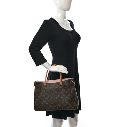 Louis Vuitton Monogram Pallas Rose Ballerine 2 of 9