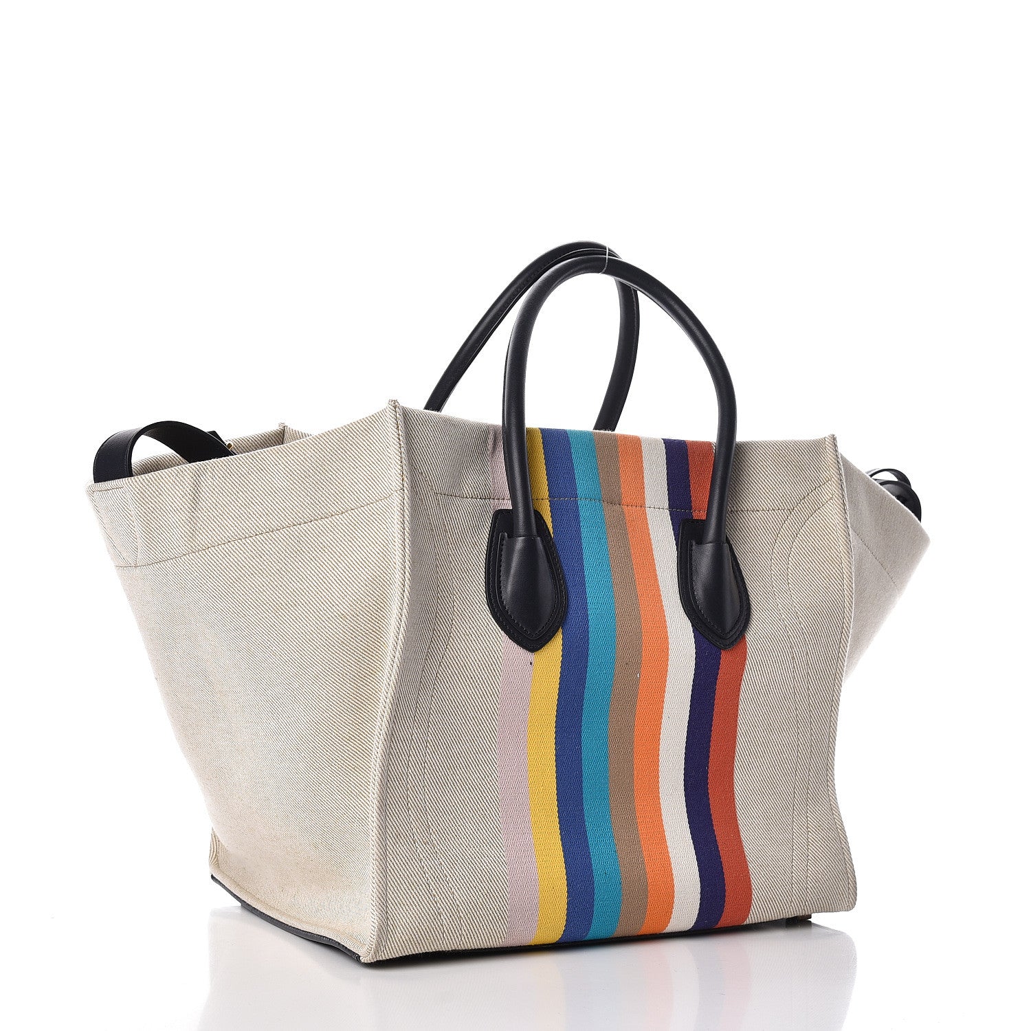 Celine Cotton Canvas Medium Phantom Luggage Multicolor 3 of 11