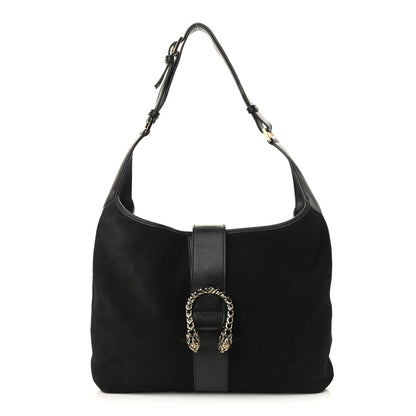 Gucci Suede Dionysus Hobo Black 1 of 10