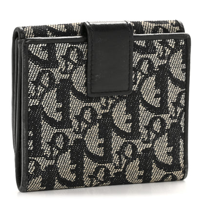 Christian Dior Monogram Trotter Wallet Black 3 of 10