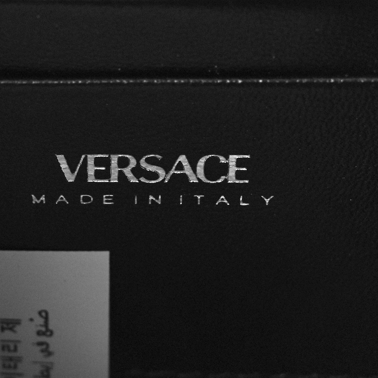 Versace Grained Calfskin Spiked Mini La Medusa Bag White 6 of 8