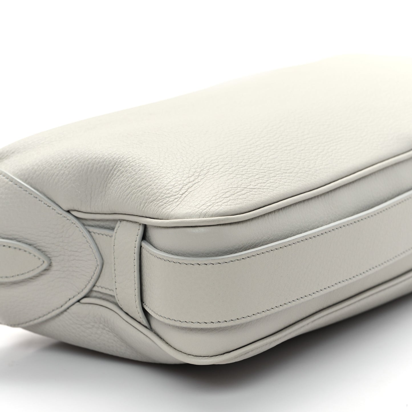 Supple Calfskin Medium Romy Shoulder Bag Rice