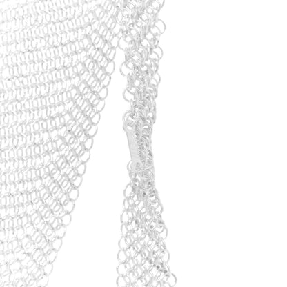 Tiffany Sterling Silver Elsa Peretti Mesh Bib Necklace 5 of 5