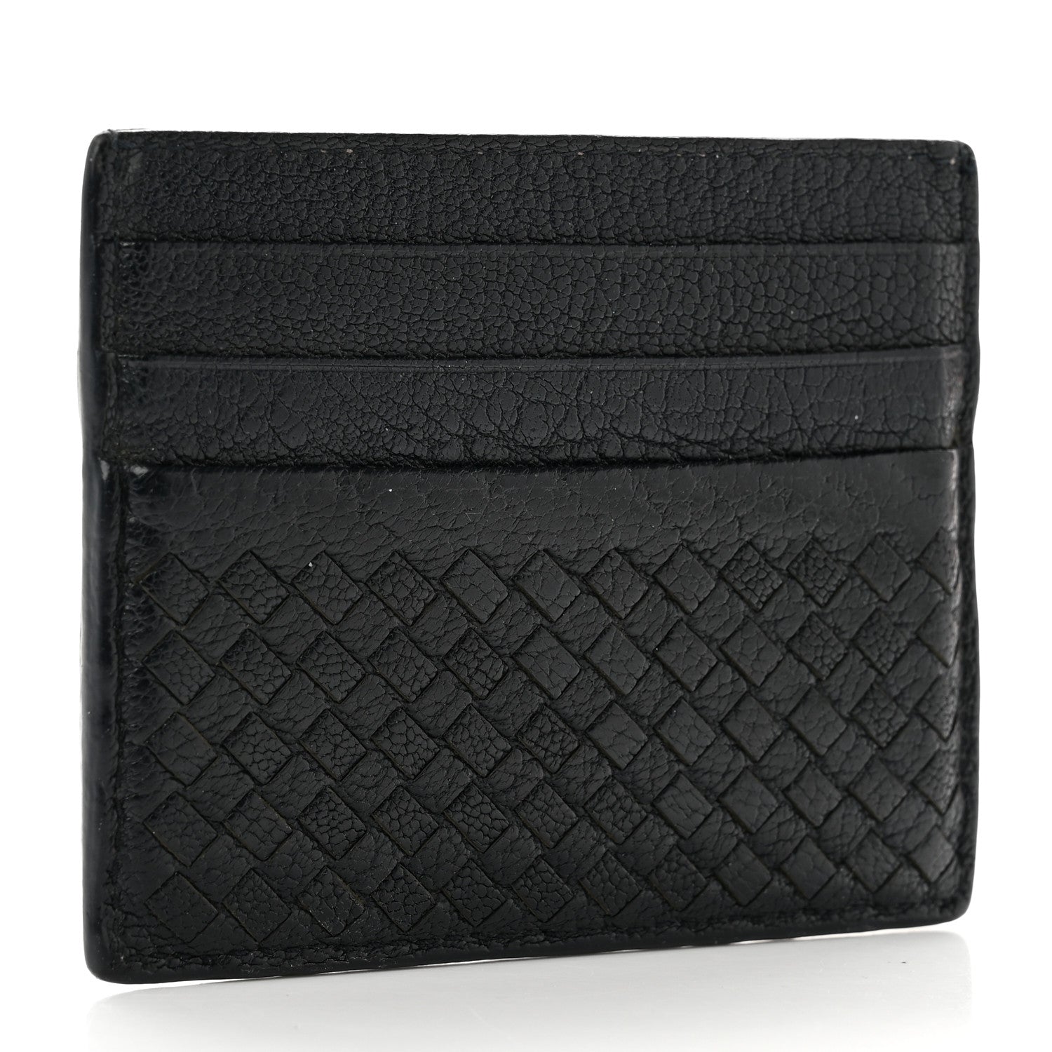 Bottega Veneta Intrecciato Card Holder Black 3 of 8