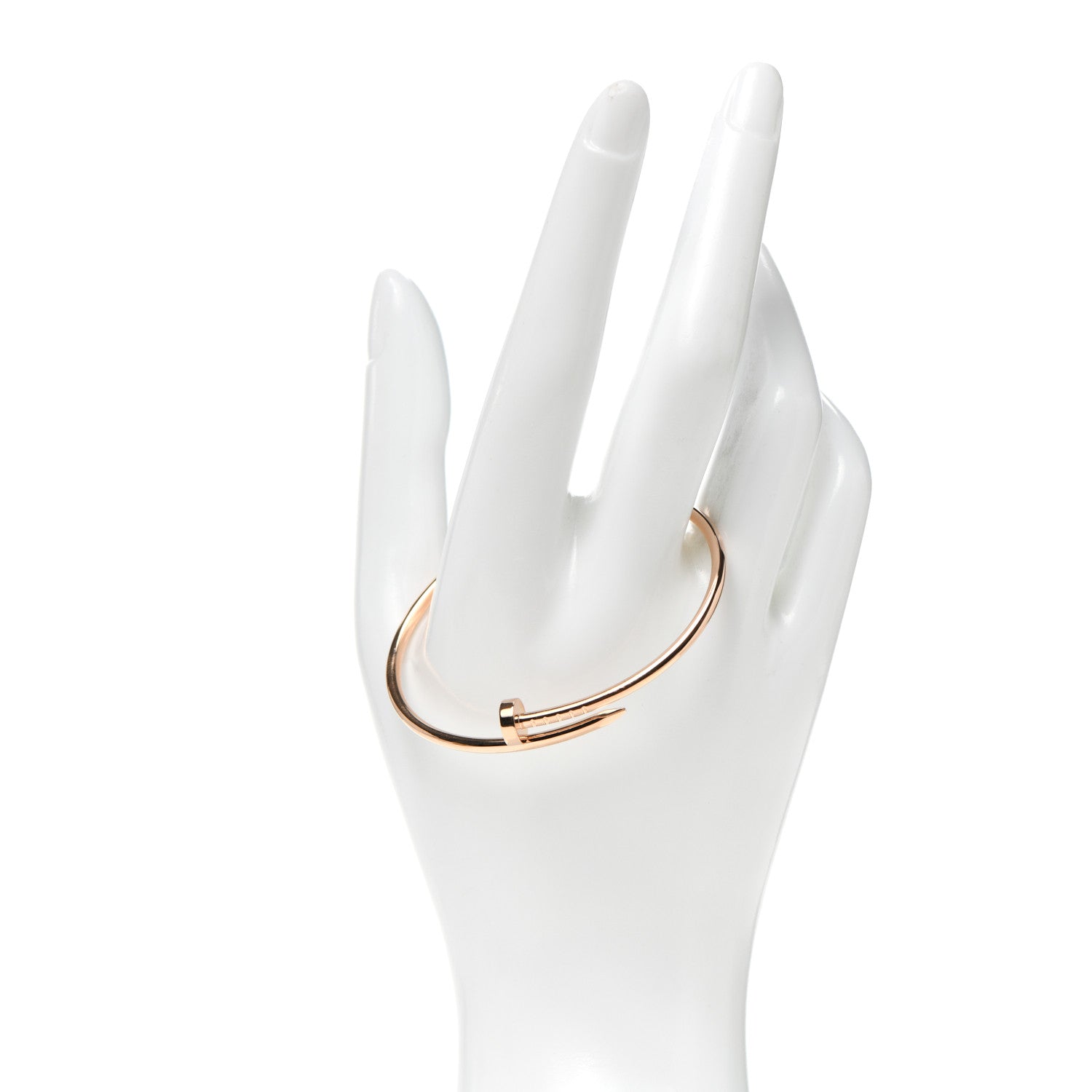 Cartier 18K Pink Gold Small Juste Un Clou Bracelet 16 2 of 6