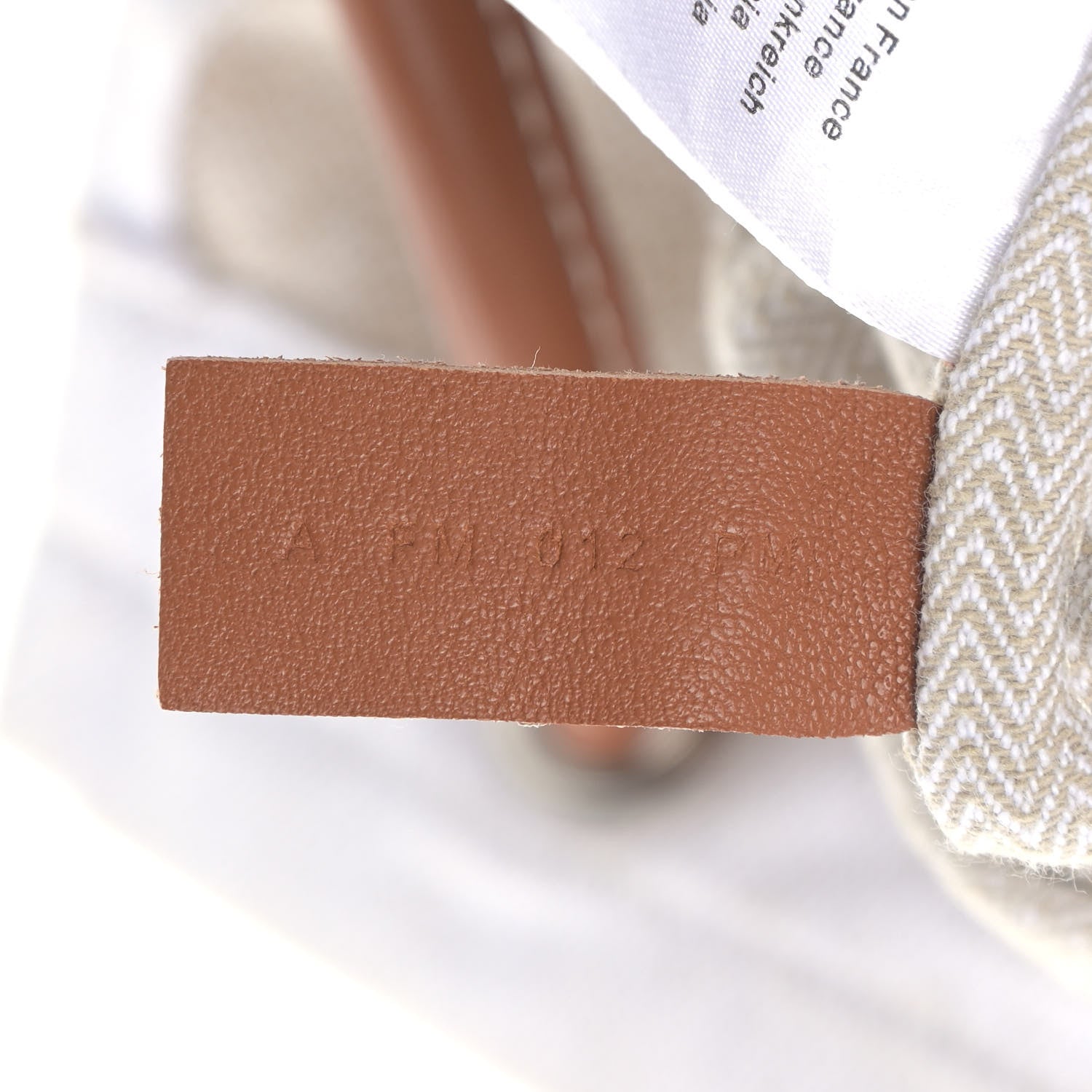 Hermes Canvas Swift Aline Grooming Bag Gold 6 of 12