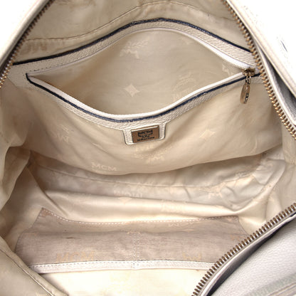 MCM Visetos Hobo White 4 of 4