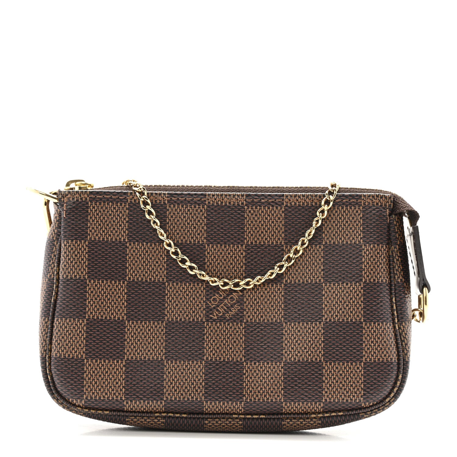 Louis Vuitton Damier Ebene Mini Pochette Accessories 1 of 12