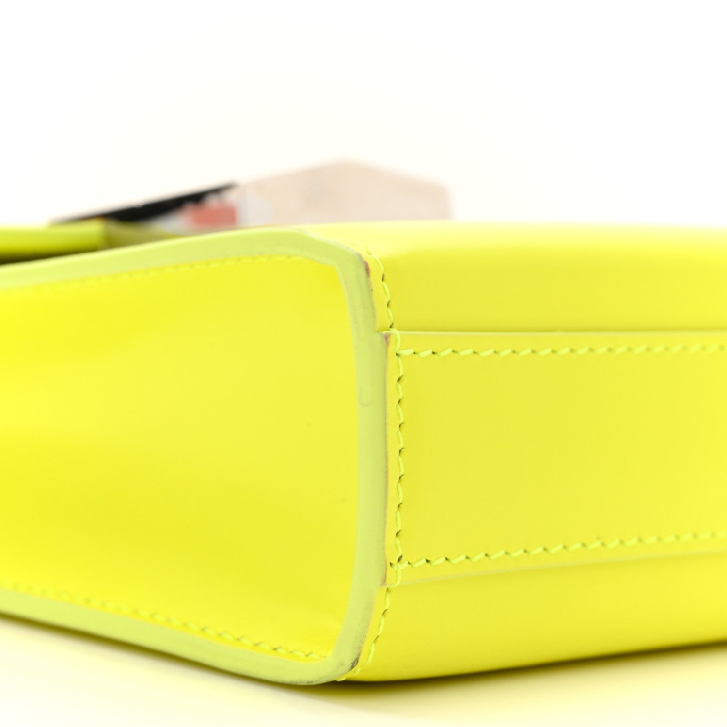 Givenchy Box Calfskin Mini 4G Vertical Bag Fluo Yellow 8 of 10
