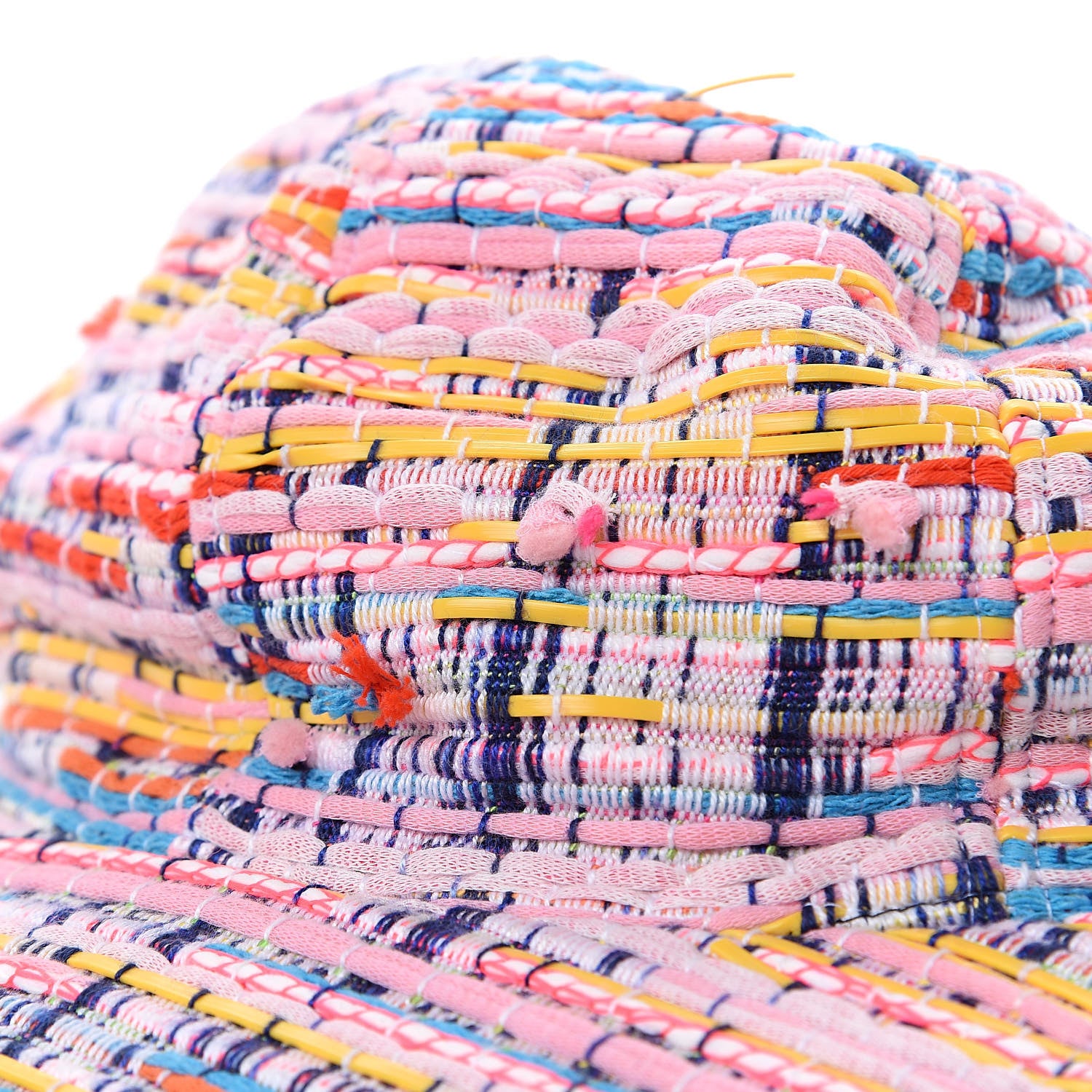 Chanel Tweed Cap Hat Multicolor 7 of 9