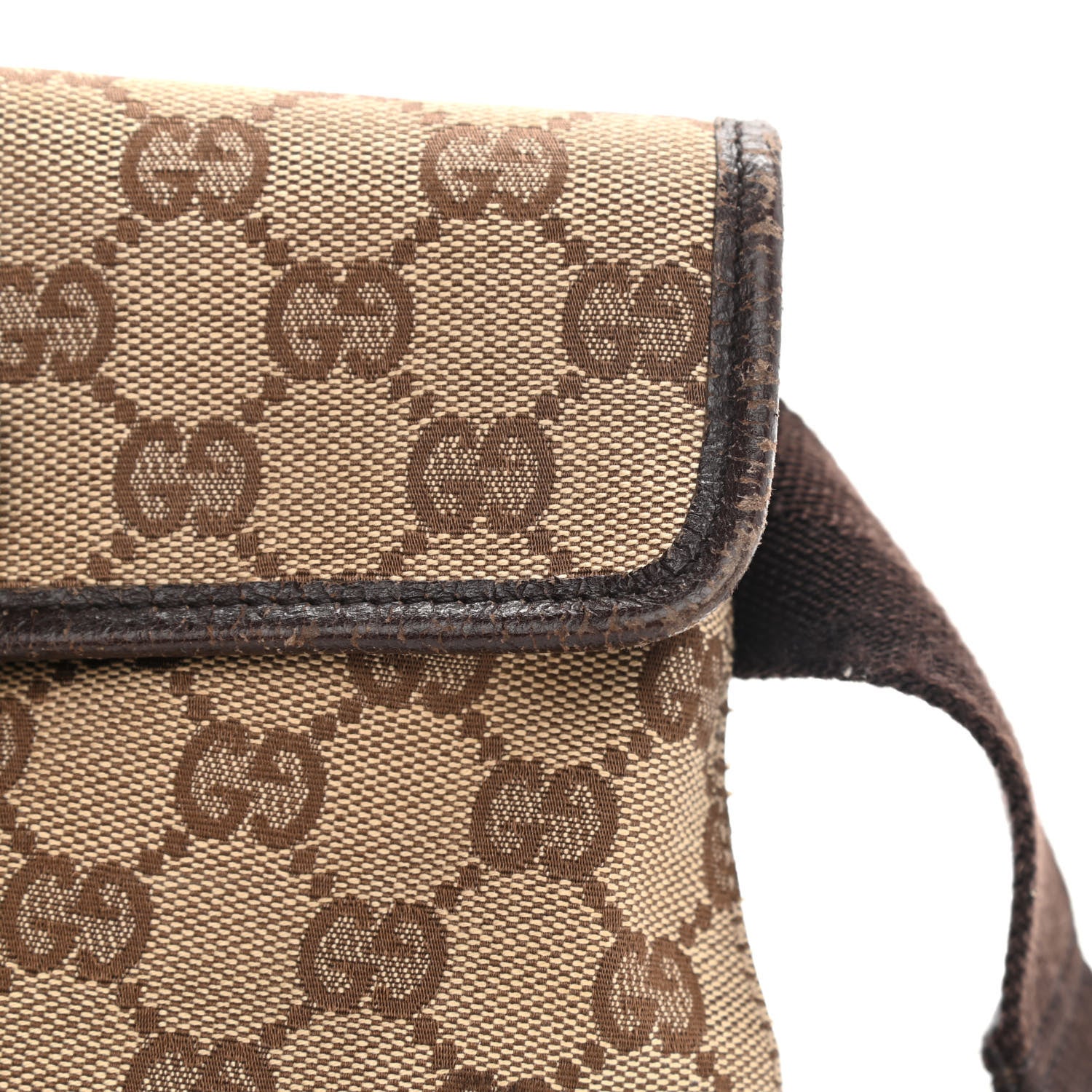 Gucci GG Monogram Flight Belt Bag Dark Brown 12 of 12
